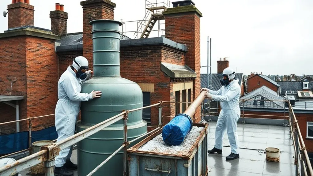 Water Tank & Flue Removal in Shepherd's Bush — HSE-licensed specialists